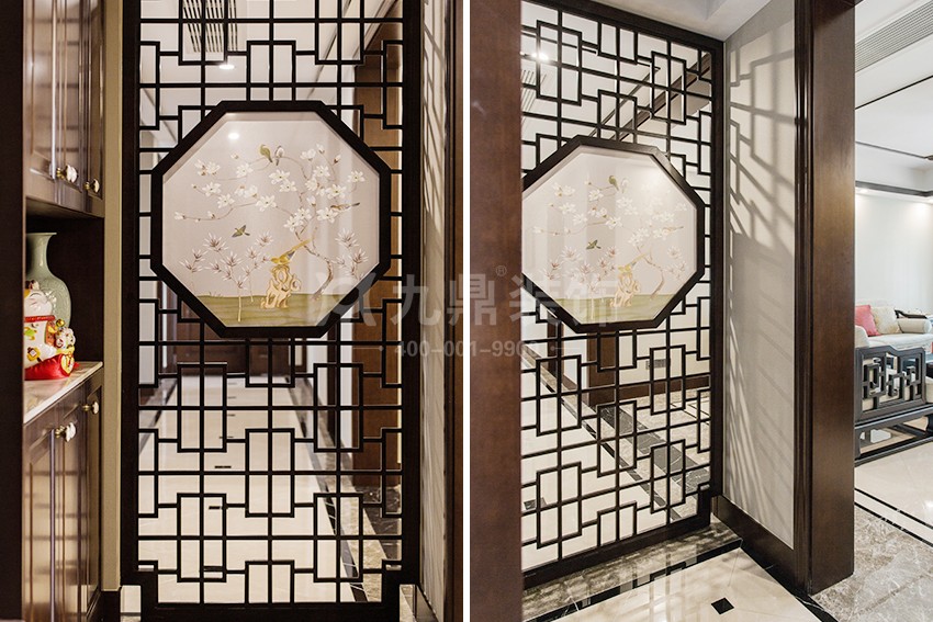 玄關(guān)屏風(fēng)裝修圖