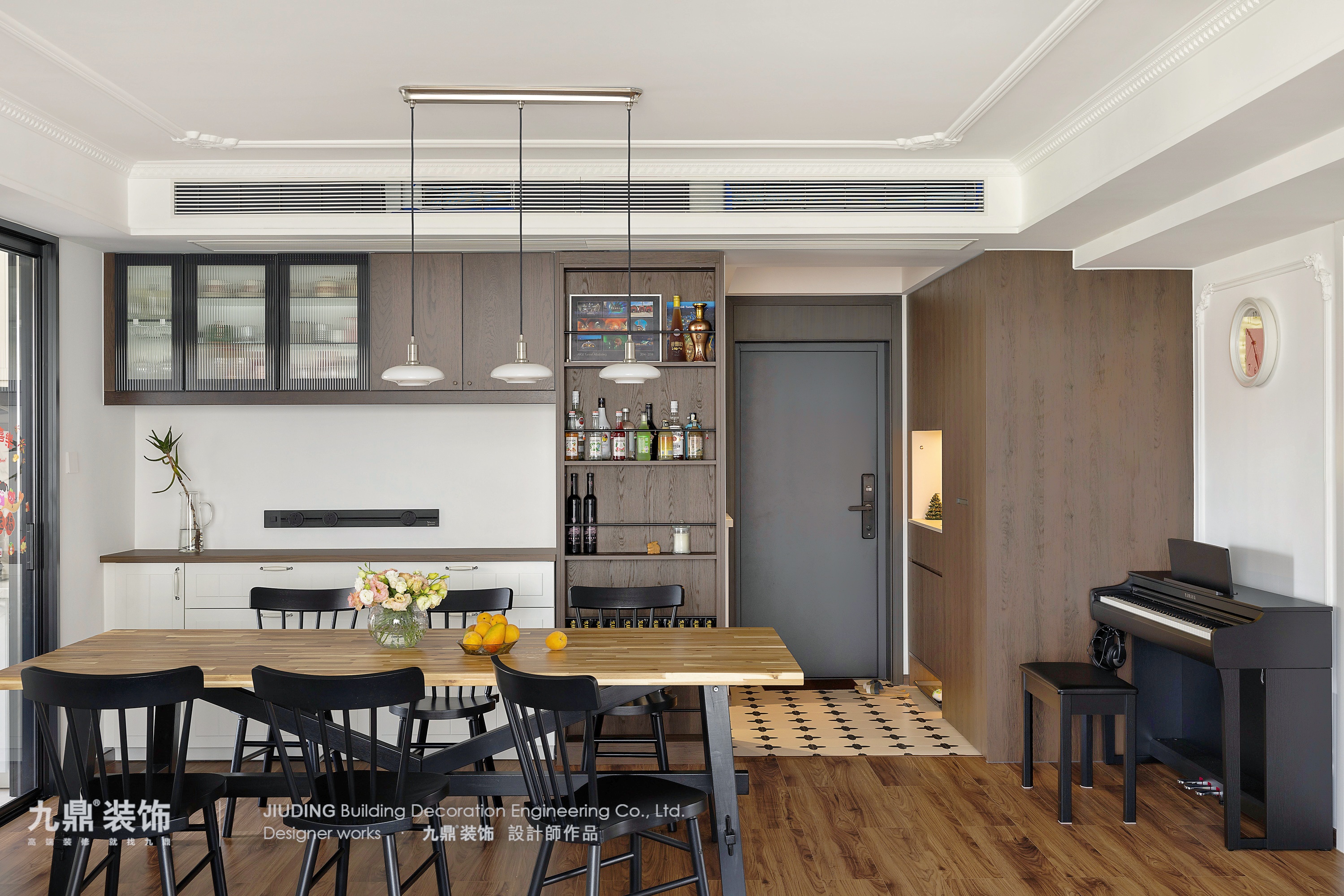 杭州西岸花园125m²现代法式装修案例